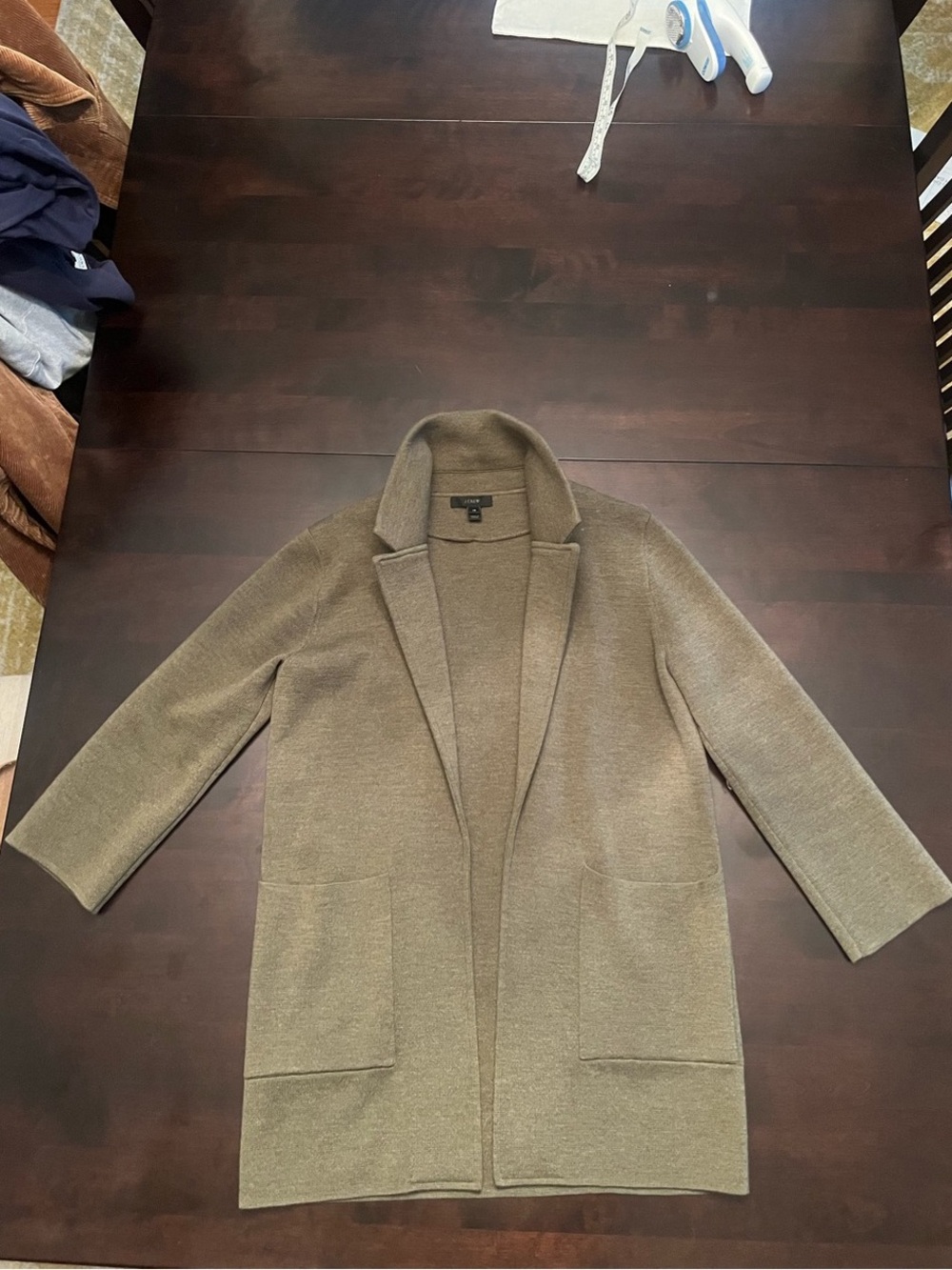 J.Crew Sweater Blazer Olive green Size XS